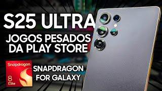 GALAXY S25 ULTRA AGAINST HEAVY PLAY STORE GAMES! | Warzone Mobile, Carx Street, Grid Legends...