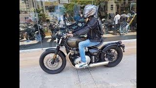 Did I Just Fall In LOVE | The TRIUMPH BOBBER in just one Test ride!!!