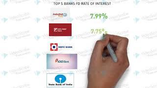 TOP 5 BANKS FD RATE INTEREST