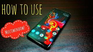 How to use multiwindow feature on Samsung Galaxy S8!
