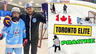 Toronto Elite Practice - Memories of Hockey in Canada
