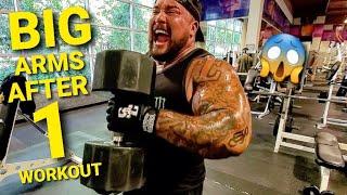 MY ARMS GOT BIGGER AFTER THIS WORKOUT!