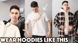 5 Different Ways to Wear Hoodies
