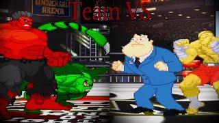 Red Hulk|Scorpion VS Sagat|Stan Smith Team VS Fight Request!