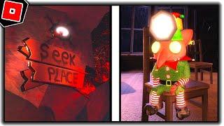 How to find SECRET SEEK ROOM + ELF EL GOBLINO BADGE MORPH in GROWTH OF GIGGLE RP - Roblox