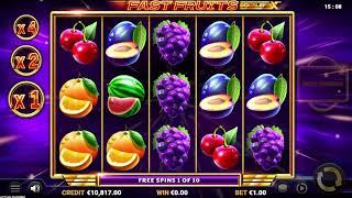 Fast Fruits DoubleMax Slot - Reflex Gaming