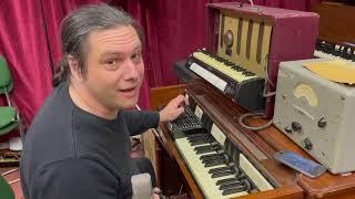 Hammond S6 Chord Organ Demonstration and Blue Jay Way story