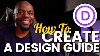 Divi Theme Tutorial | How to Create A Divi Design Guide
