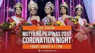 LIVE: Mutya ng Pilipinas 2017 coronation night