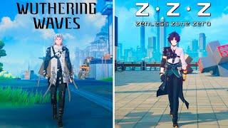 Wuthering Waves  VS Zenless Zone Zero - Details and Physics Comparison