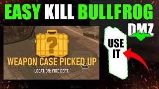 DMZ Bullfrog Boss - How to Kill EASY? (SOLO) Vondel Map