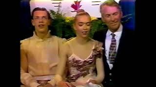 1992 Skate Canada - Free Dance - Yaroslava Nechaeva & Yuri Chesnichenko RUS, Final Results