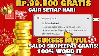 Cara Dapat Saldo SHOPEEPAY Gratis Terbaru 2024 - Apk Penghasil Saldo SHOPEEPAY TERCEPAT 2024 #shopee