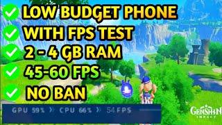 60 Fps! Reduce/Remove/ Fix lag in Genshin Impact Android | 2, 3 or 4 Gb RAM no config needed (2021)