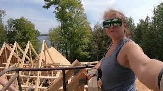 Lakehouse Build - EP27 - Dormer Roof and More Trusses!