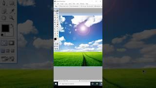 How to set sun in Photoshop #shorts #shortsfeed #computer