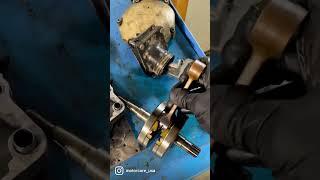 2002 Yamaha Yz125 Bottom End Inspection #dirtbike #2stroke #service #business