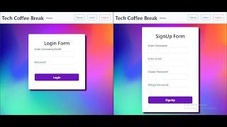 Complete Login and Registration / SignUp Form using PHP MySQL | Xampp