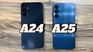 Samsung Galaxy A24 vs Samsung Galaxy A25