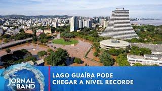 Nível do Guaíba continua subindo e pode bater novo recorde em Porto Alegre | Jornal da Band
