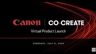 Canon Virtual Product Launch Presentation