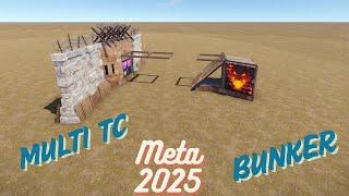 RUST - 1 DAKİKADA BUNKER MULTI TC YAPIMI (2025 META)