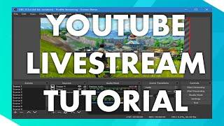 Wie streamt man auf YouTube - YouTube Livestream einrichten - YouTube Stream Tutorial German