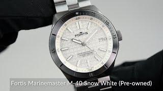 Fortis Marinemaster M-40 Snow White (Pre-owned)