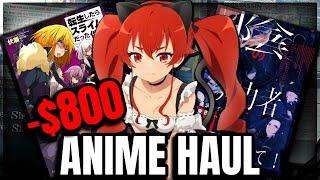 $800 Light Novel and Anime Figure Haul KDColle Lena and Swimsuit Eris!