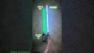 Force FX Elite vs Neopixel Sabine Wren Lightsaber