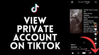 How to See Private TikTok Account Without Following (Full Guide)