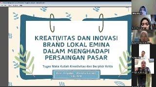 TUGAS MATKUL KREATIVITAS DAN BERFIKIR KRITIS