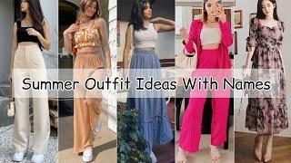 Casual summer outfit ideas for girls/Summer dress with name/Summer outfits women/Korean summer dress