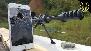 iPhone 7 vs .50 Cal