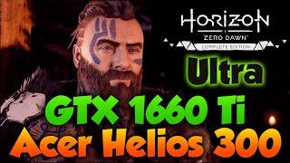 Horizon Zero Dawn GTX 1660 Ti 6GB + intel i7 9750H | Benchmark | ULTIMATE QUALITY/Ultra (Helios 300)