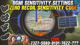 NEW UPDATE 3.2 !!BEST SENSITIVITY CODE+CONTROL SETTINGS BGMI/PUBG MOBILE | BGMI AFTER UPDATE 3.2