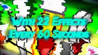 BFDIA 10 | With 22 Effects | Every 60 Seconds