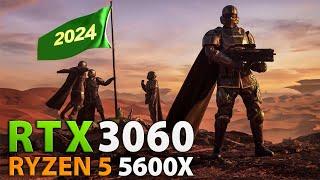 RTX 3060 + Ryzen 5 5600X in 2024 | Test in 25 Games