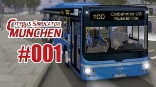 City Bus Simulator München #001 - Unterwegs auf der Museenlinie 100!