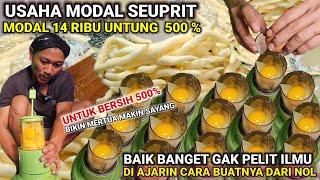 IDE USAHA SIMPLE MODAL 14 RIBU UNTUNG BERSIH 500 % ISTRI & MERTUA MAKIN SAYANG | BONGKAR RESEPNYA