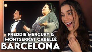 ABSOLUTELY STUNNING!!! First Time Reaction to Freddie Mercury & Montserrat Caballé - "Barcelona"