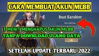 Cara menghapus akun mobile legends dan membuat akun baru mobile legends Terbaru 2022