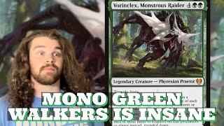 MONO GREEN WALKERS IS INSANE | Vorinclex, Monstrous Raider | MTG EDH deck Tech
