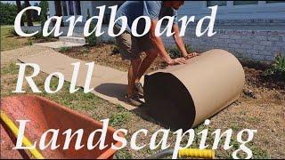 CARDBOARD ROLL Landscaping | Will it Work?