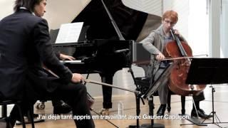 Presentation of Gautier Capuçon's Cello Masterclasses