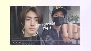 [RUS SUB] [РУС САБ] [Vlog] Влог Джейка и Сонхуна из Японии - ENHYPEN