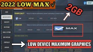 HOW TO UNLOCK MAX GRAPHICS IN CODM | FIX LAG IN 2GB RAM DEVICE