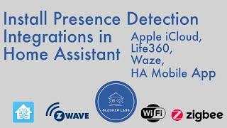 Install Presence Detection in Home Assistant