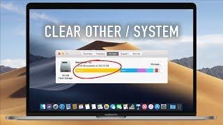 How to Clear System Storage on MacOS High Sierra - (Other Space)