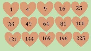 Square numbers, cube numbers explained easy and simple, step by step. Maths help.